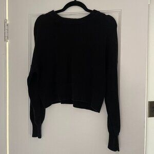 Black Crew Neck Sweater